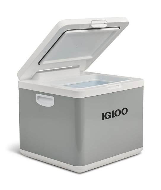 Glacière à compresseur hybride Igloo IH45 couvercle ouvert