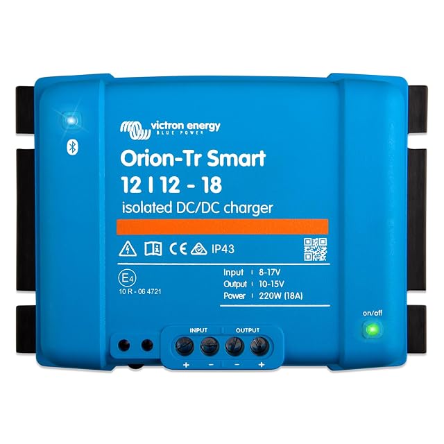 Chargeur DC-DC Victron Orion-Tr Smart avec Bluetooth