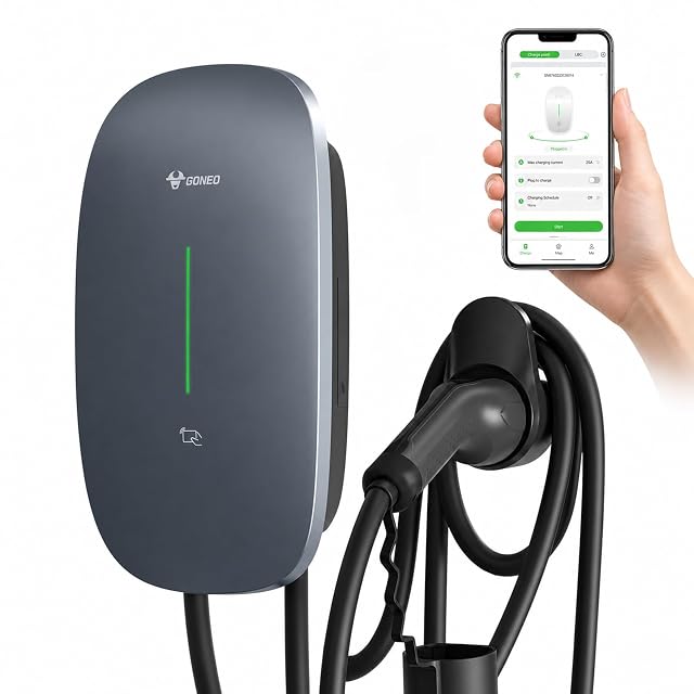 Wallbox GONEO de 11 kW avec application et RFID
