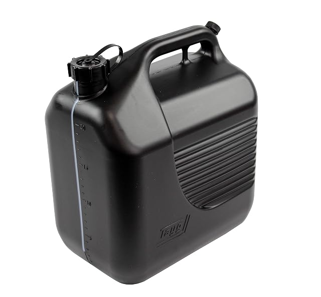 Jerrican agréé noir Tayg de 20 litres avec réglette de niveau