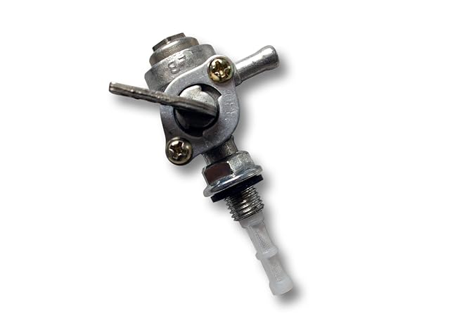Robinet d'essence de groupe électrogène Wiltec avec sa cuve de filtre
