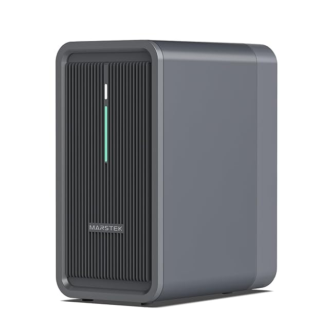 Batterie solaire de balcon Marstek B2500 avec ses ports de raccordement