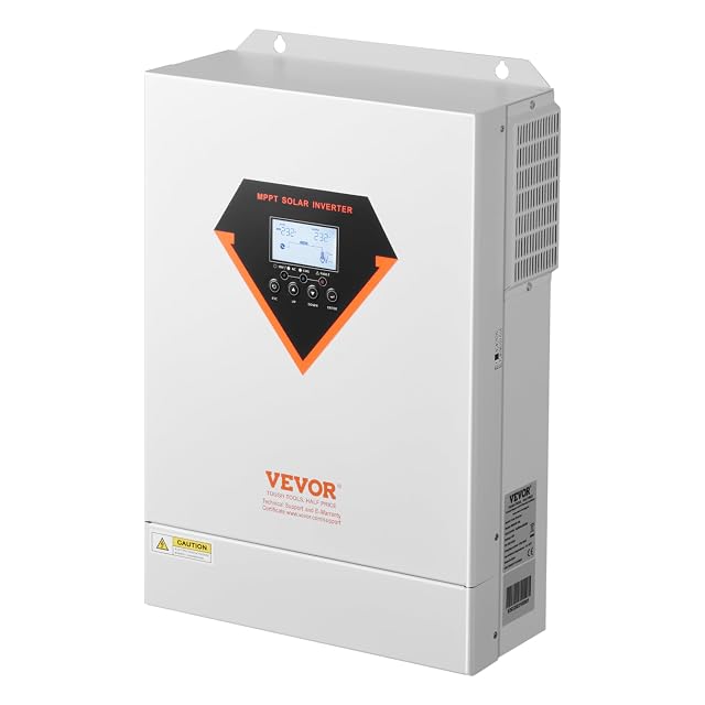 Onduleur solaire hybride tout-en-un VEVOR de 6 kW