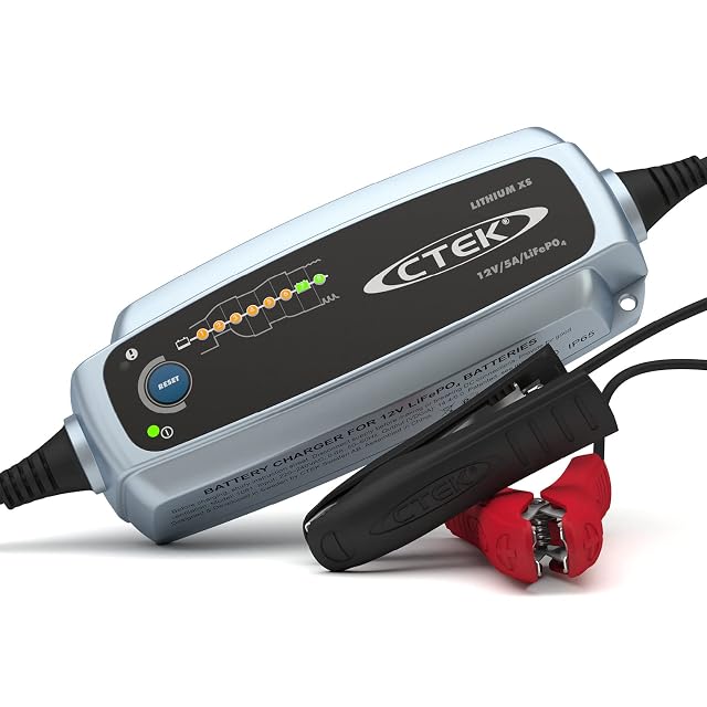 Chargeur de batterie CTEK Lithium XS pour batteries LiFePO4