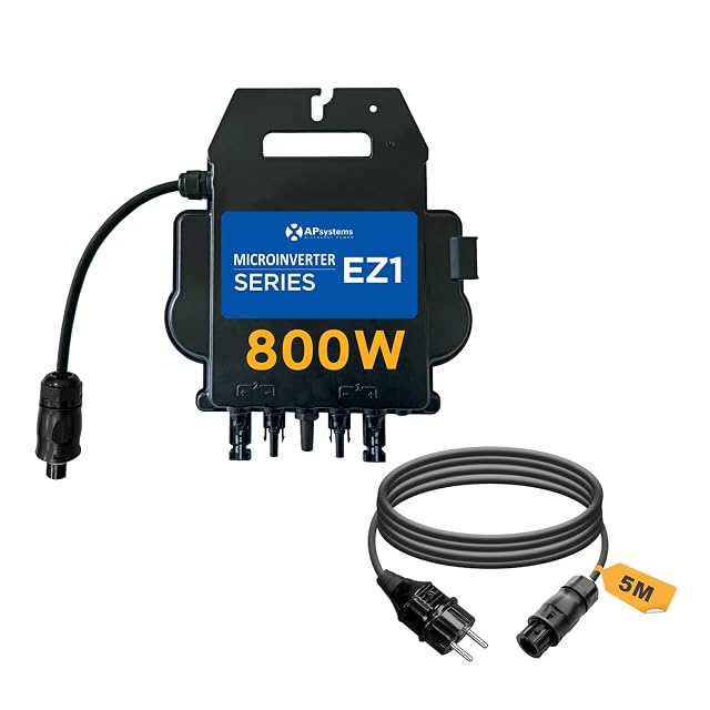 Micro-onduleur APsystems EZ1-M de 800 W avec WiFi et Bluetooth