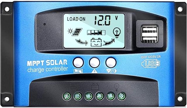 Régulateur de charge solaire Y&H Wanderer BL912 de 40 A avec écran LCD