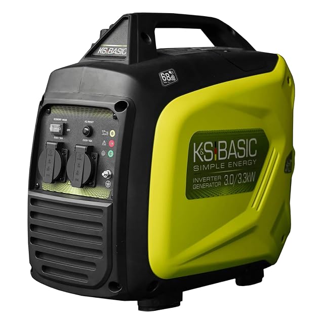 Groupe électrogène à onduleur K&S BASIC 33i S dans un caisson insonorisé
