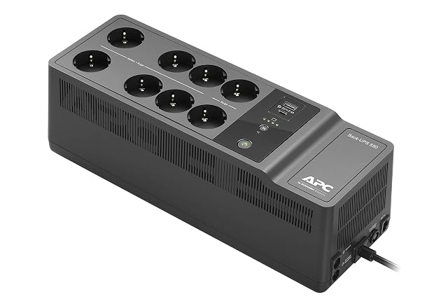 Onduleur APC Back-UPS BE850G2 avec huit prises Schuko
